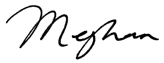 Meghan battle-signature